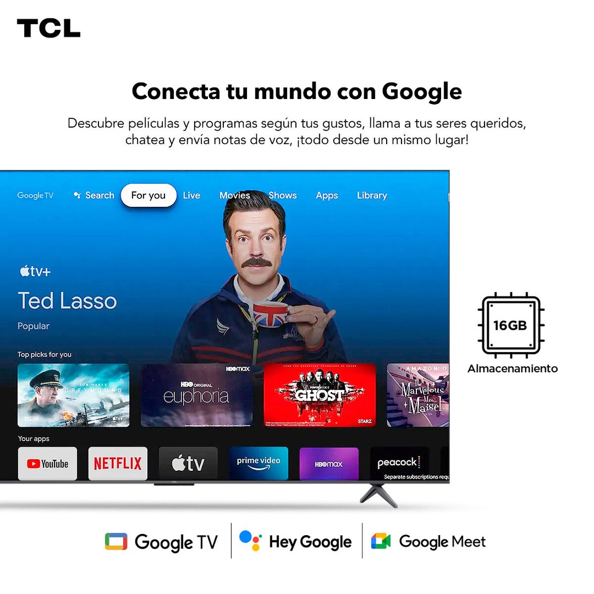 QLED 75" TCL C651 Smart TV 4K UHD