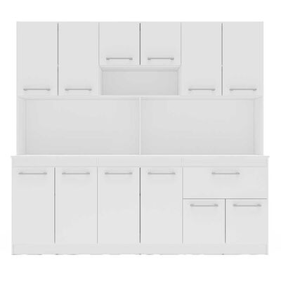 Imagen 1 del producto Mueble de Cocina Vekkahome Buck 1 Cajón 12 Puertas Blanco