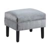 Pouf Bodevir Sky Felpa 00 Gris&nbsp;