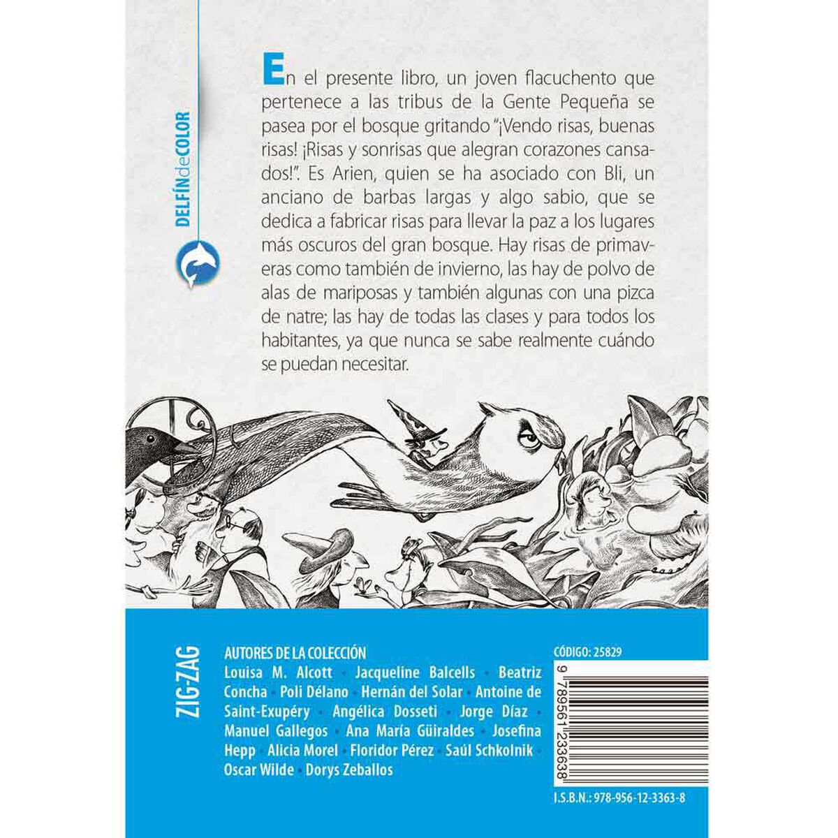 Libro El Fabricante de Risas Alicia Morel Zig-Zag
