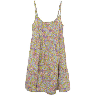 Imagen 2 del producto Vestido con Tirantes de Algodón Niña Mila Amarillo