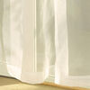 Juego de Velos Doral Liso Pasador 140 x 220 cm Crudo 