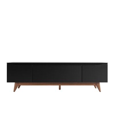 Rack TV Decocasa Flyn Hasta 75" Negro