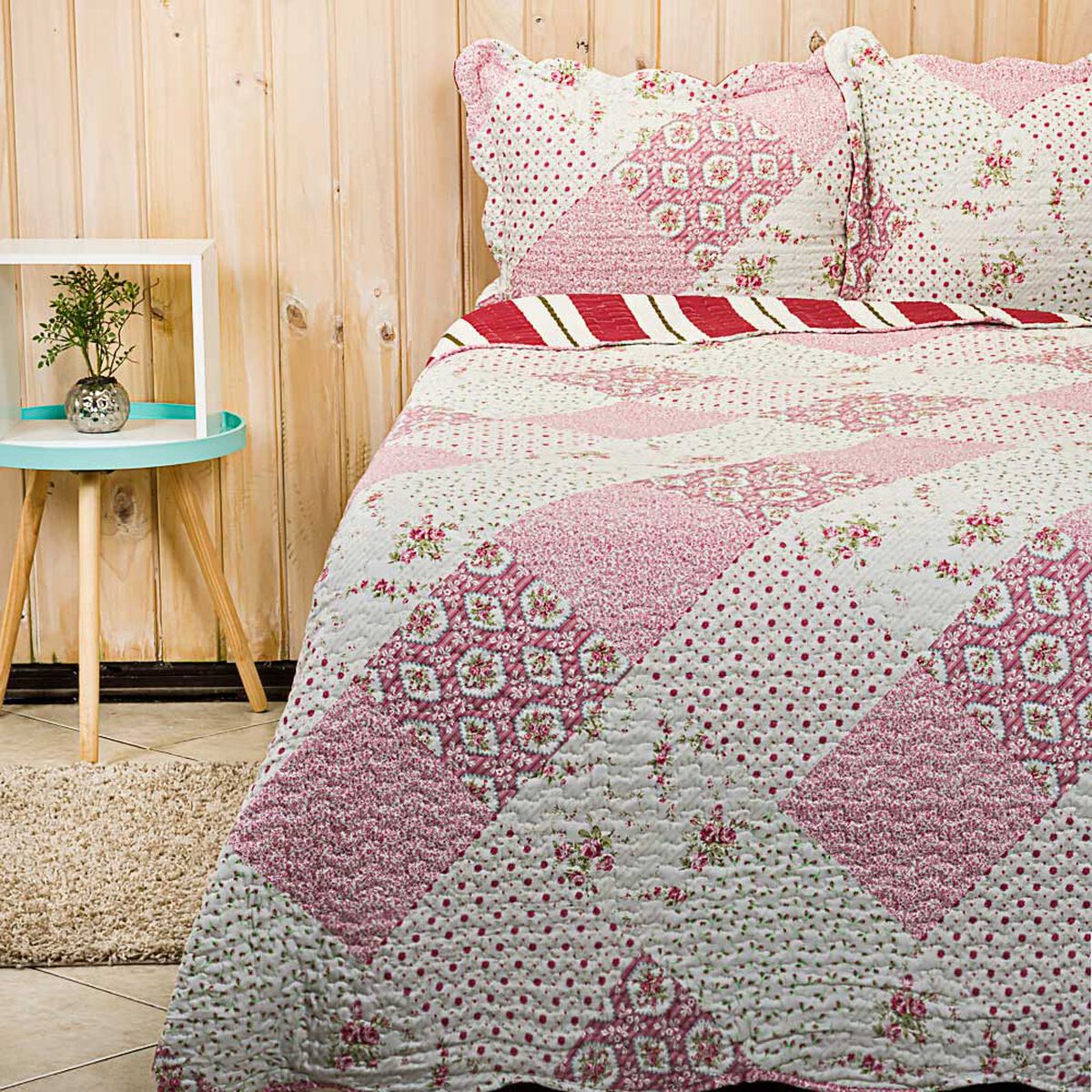 Cubrecama Estampado Dreams King Camile