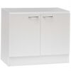 Mueble para Lavaplatos Mobikit Blanco 2 Puertas