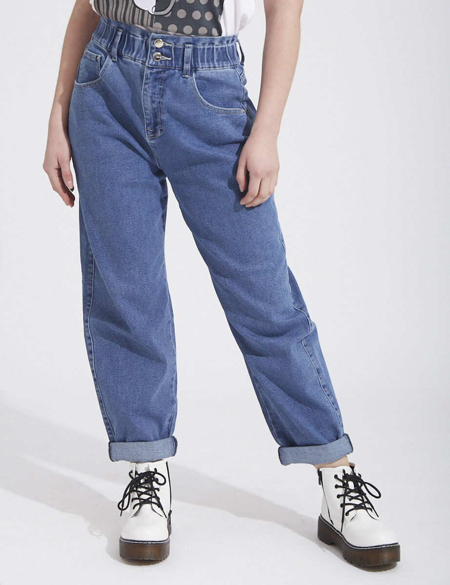 Jeans Recto Mujer Icono