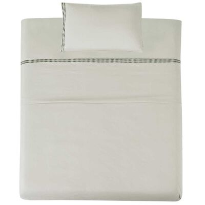 Imagen 2 del producto Juego de Sábanas Illusions 1 Plaza Bordada Beige