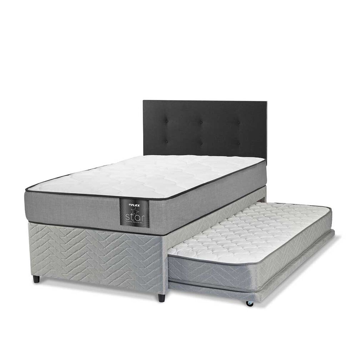Diván Flex 1,5 Plazas Star + Respaldo Royal