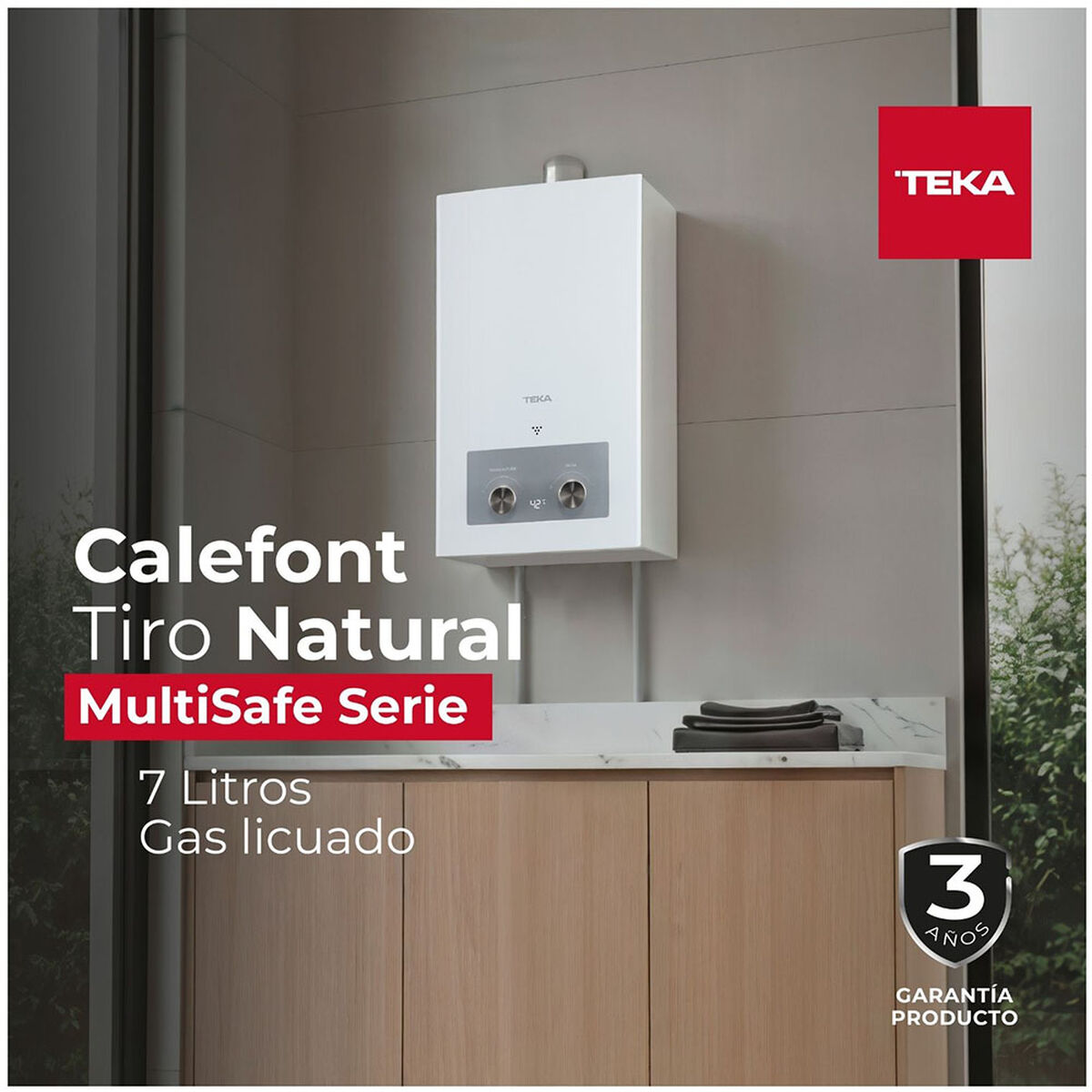 Calefont Teka CGTN 07L 5RWV 7 L