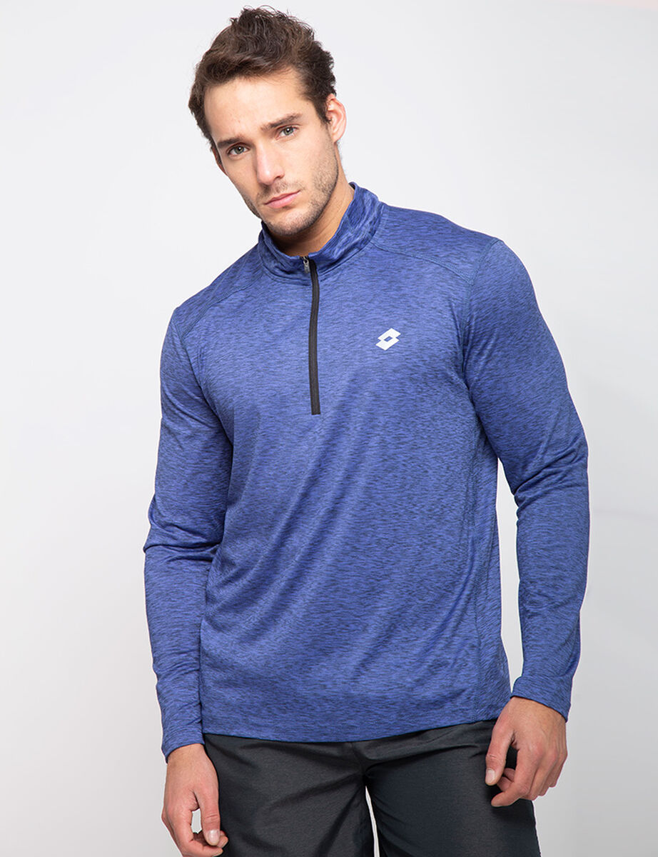 Polera Deportiva Manga Larga Hombre Abc