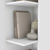 Zapatero Home Mobili Duetto 1 Puerta con Espejo Blanco
