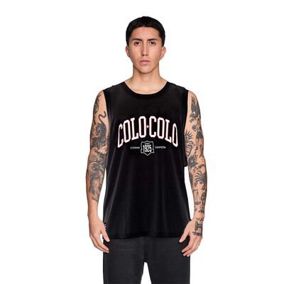 Polera Sin Mangas Colo Colo Unisex
