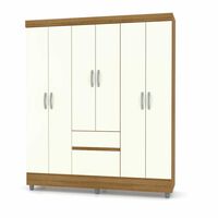 Clóset Kea Ideal 6 Puertas 2 Cajones Champagne