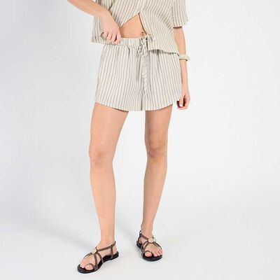 Short Lino Mujer Icono