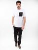 Polera Lisa Slim Manga Corta Hombre Zibel
