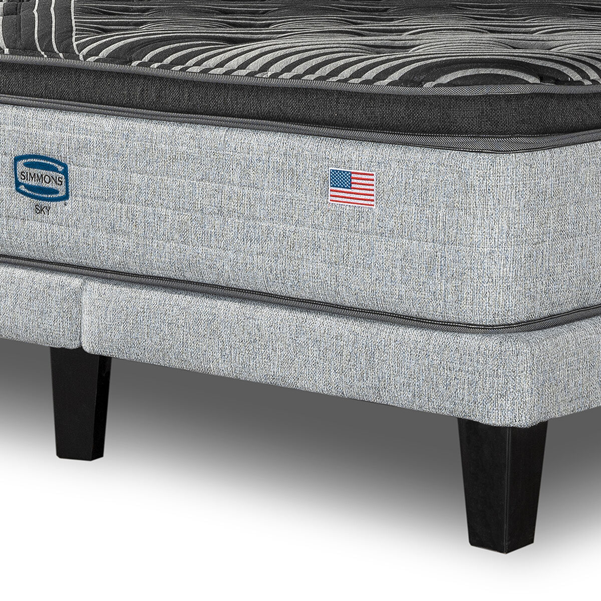 Cama Europea Simmons Super King Sky