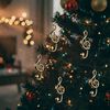 Adorno Navide&ntilde;o Nota Musical Casanova