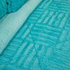Cubrecama Doral King Turquesa Senses
