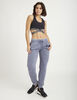 Pantalón De Buzo Algodón Deportivo Mujer Black County