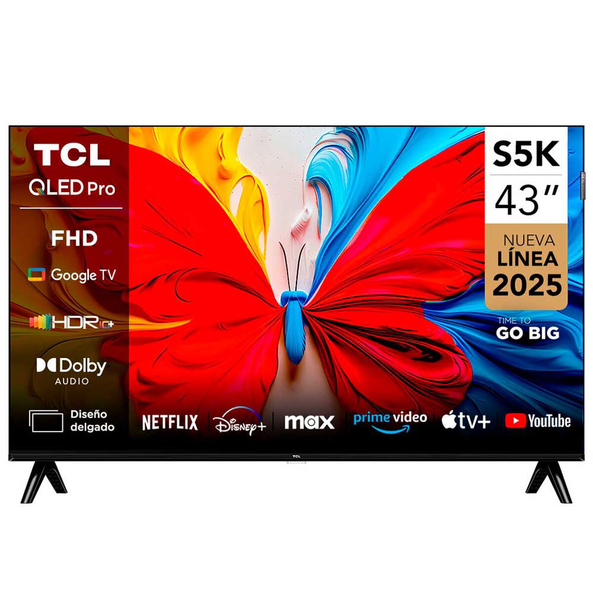QLED Smart TV  43" FHD S5K TCL