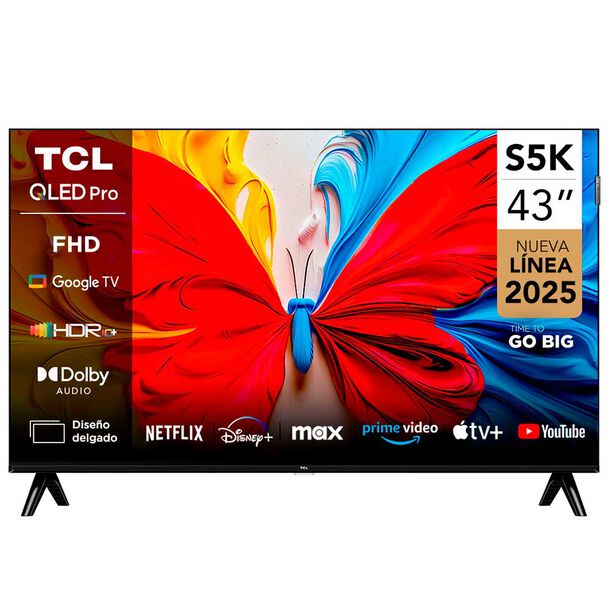QLED Smart TV  43"" FHD S5K TCL