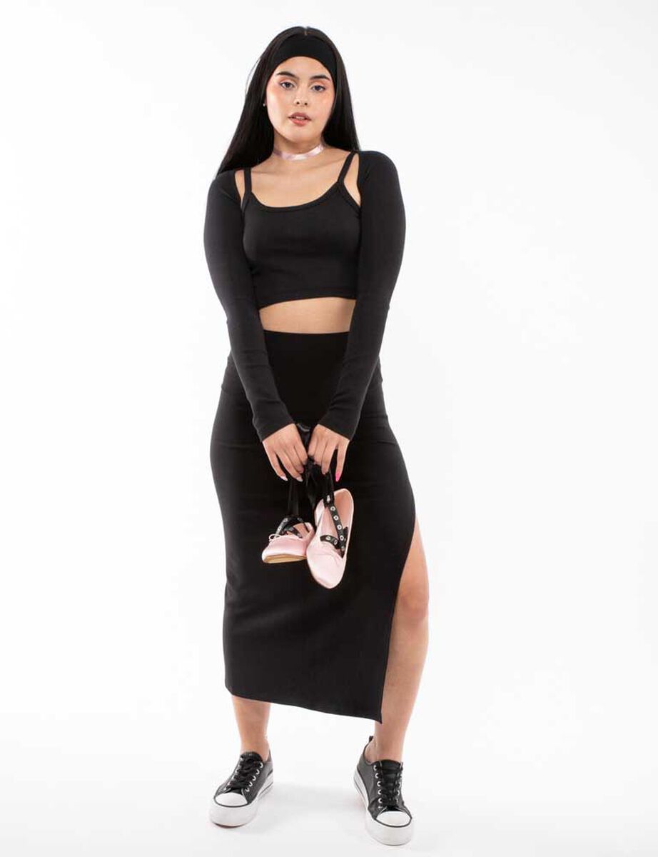 Falda Maxi Mujer Icono