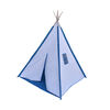 Tienda Carpa Teepe Gamepower Blanco/Azul 120X120X150 cm