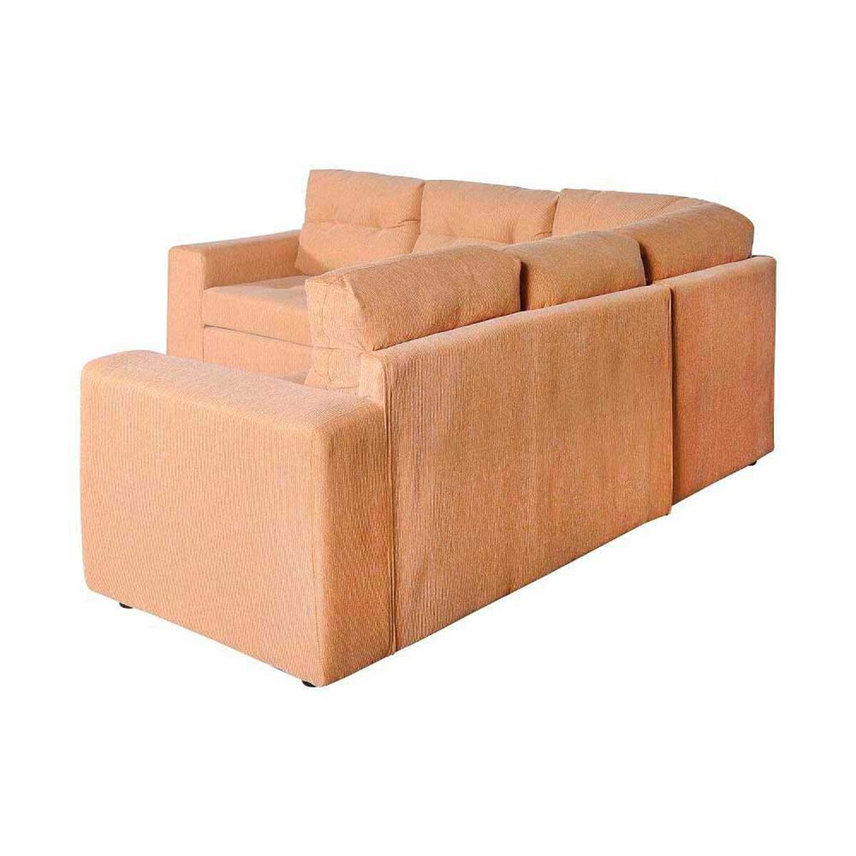 Sof&aacute; Seccional Modular Kea Liverpool 5 Cuerpos Tela Oro