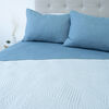 Quilt Doral Hotpress Bi-Color King Azul-Gris