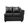 Sof&aacute; Seccional Muebles MPR Cattaleya 5 Negro