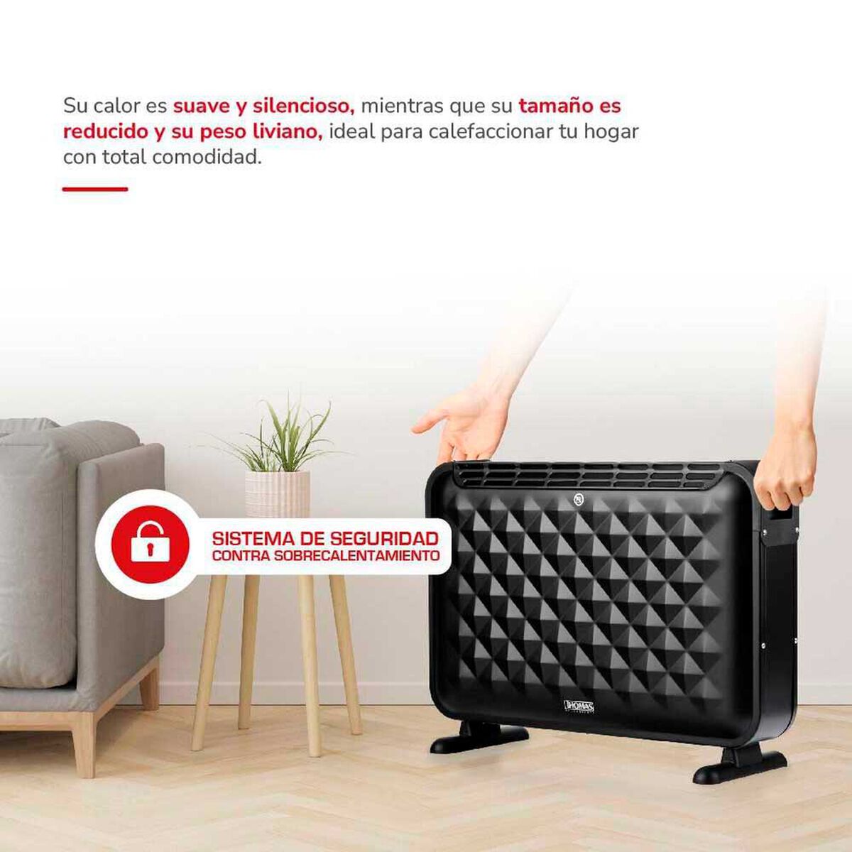 Convector El&eacute;ctrico Thomas TH-CV52