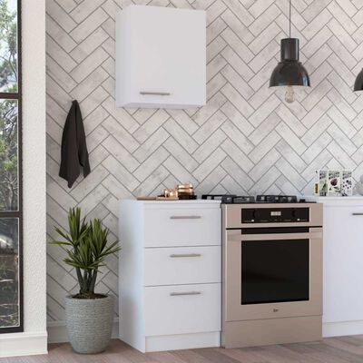 Combo Mueble Superior + Mueble Inferior TuHome Manchester Blanco