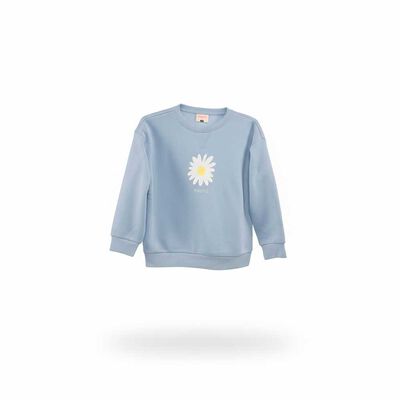 Imagen 2 del producto Polerón Niña Chess Celeste, Crudo, Morado, Rosado