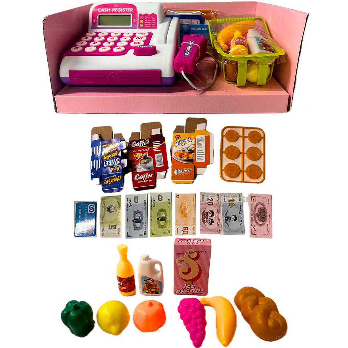 Caja Registradora con Accesorios