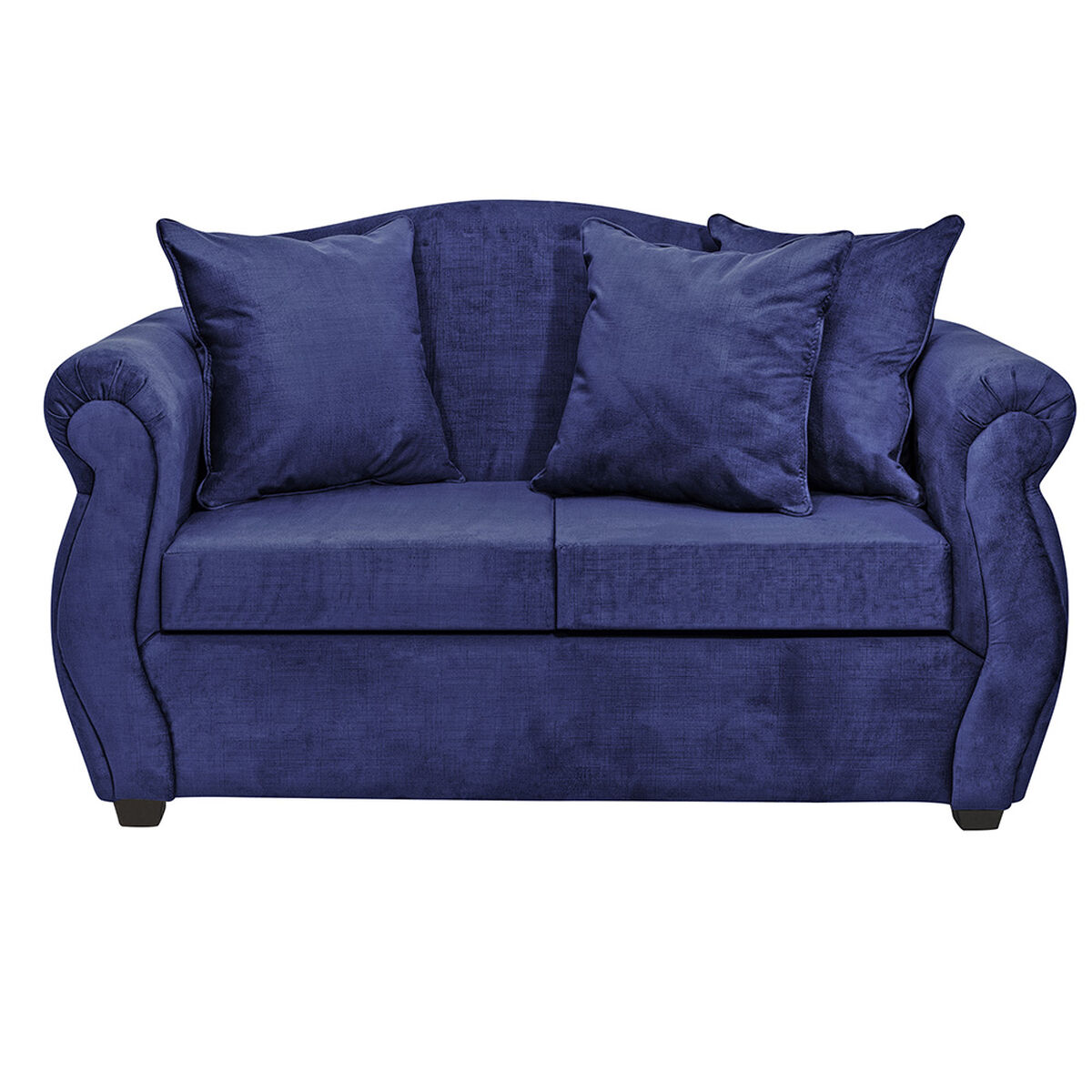 Sofá Innovamuebles Azucena 2 Cuerpos Azul 