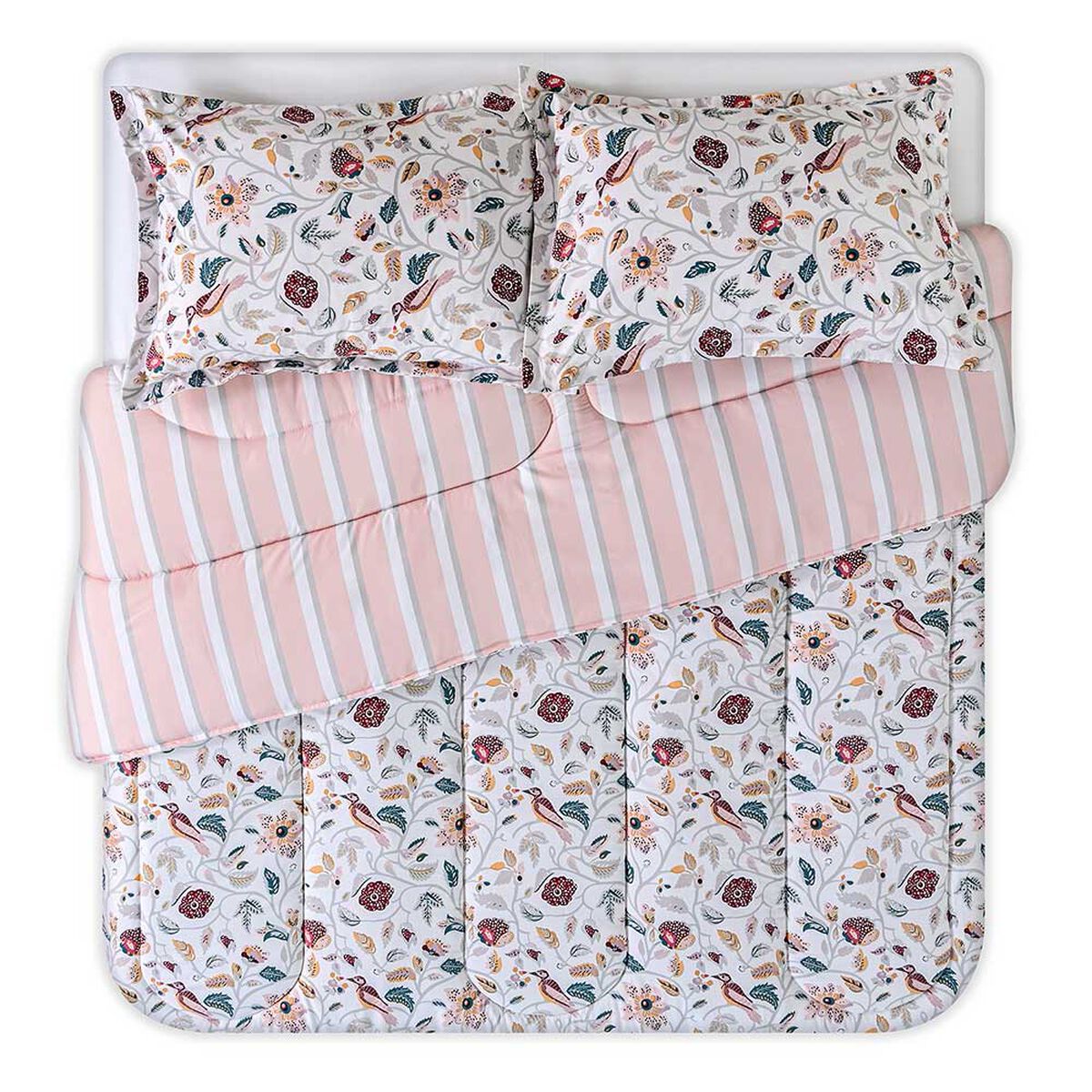 Cubrecama Cannon 2 Plazas Flutter