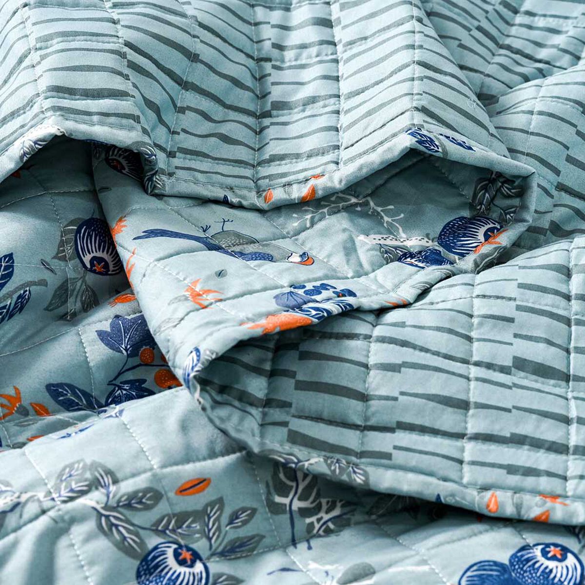 Quilt American Family 2 Plazas Citrus