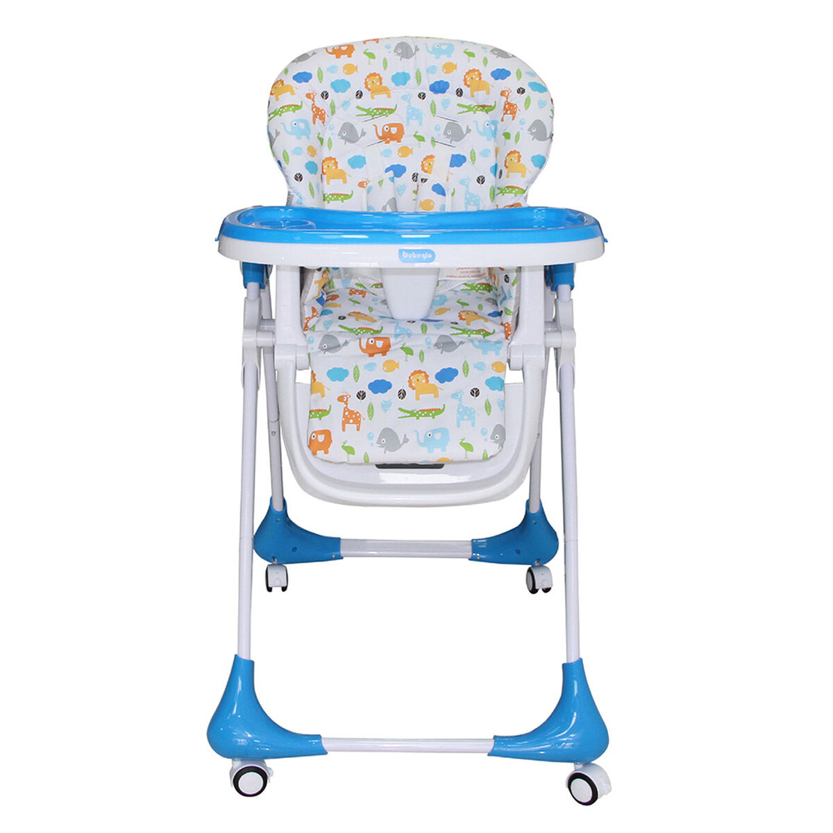 Silla de Comer Plegable Bebeglo RS-7085 Celeste