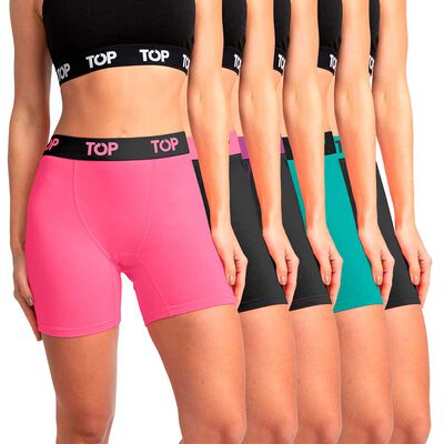 Pack 5 Calzón Pantaleta Mujer Top