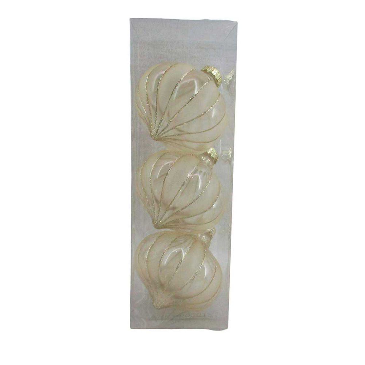 Set 3 Esferas Casanova C34VNT5181 Champagne