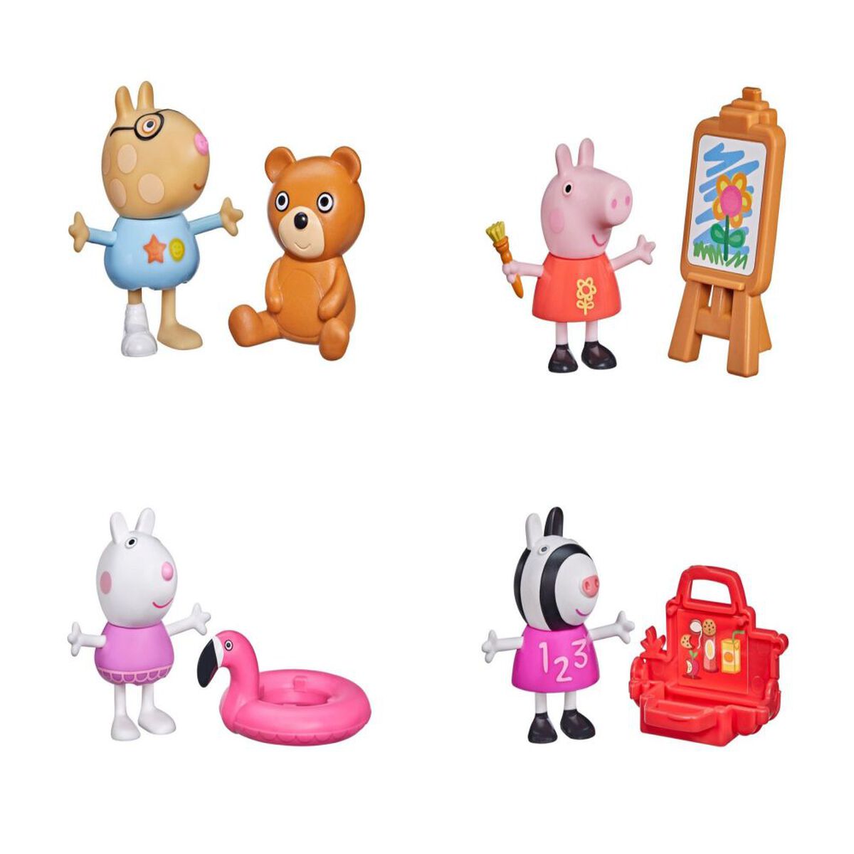 Muñeca Peppa Pig Club Peppa y Sus Divertidos Amigos