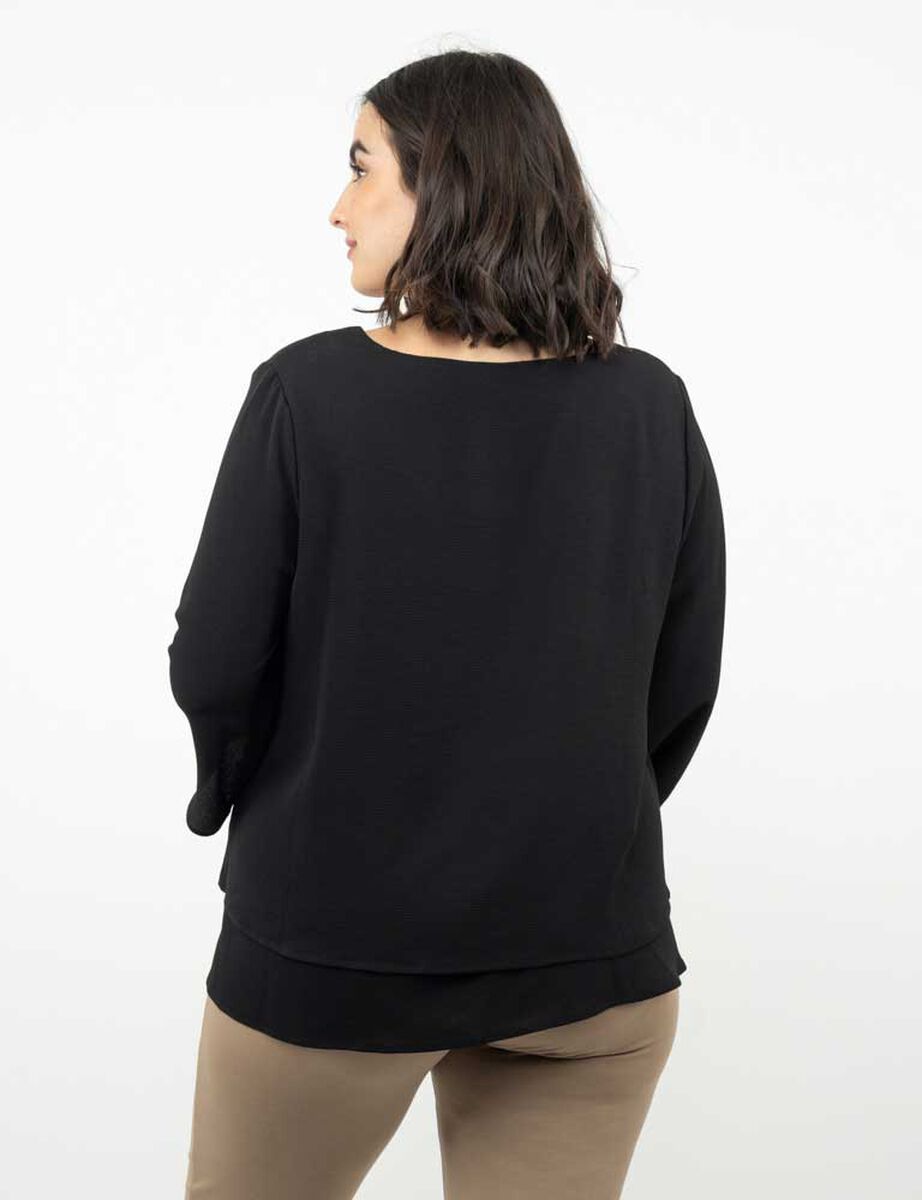 Blusa Manga 3/4 Mujer Extralindas