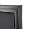 Cama Europea Rosen Base Dividida King Tempo + Respaldo + 2 Veladores Grafito