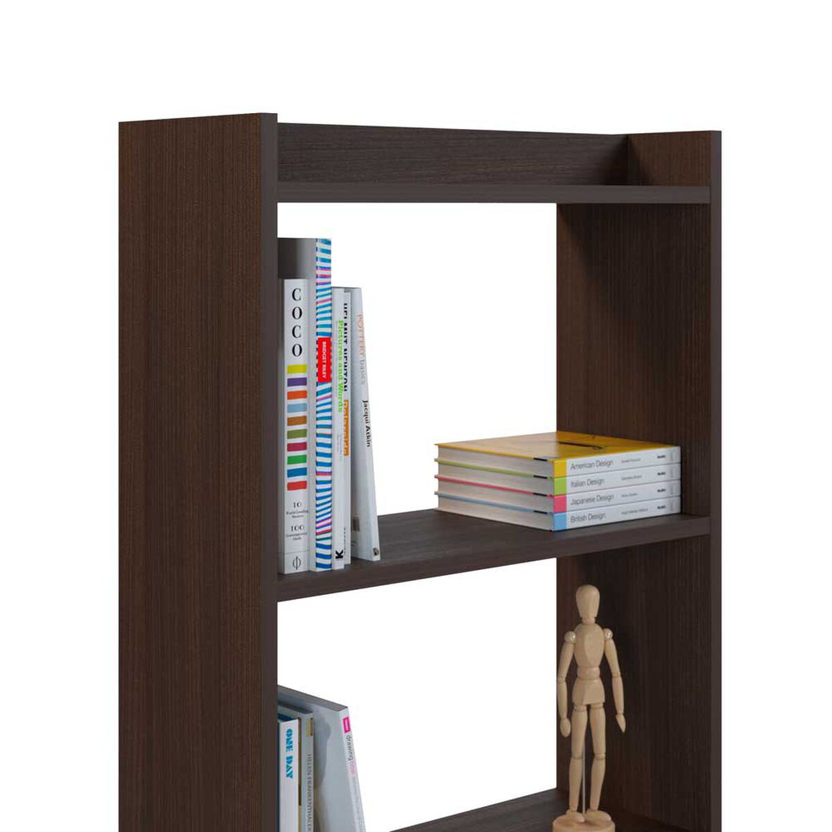 Escritorio Repisa + Estante Silcosil Chocolate