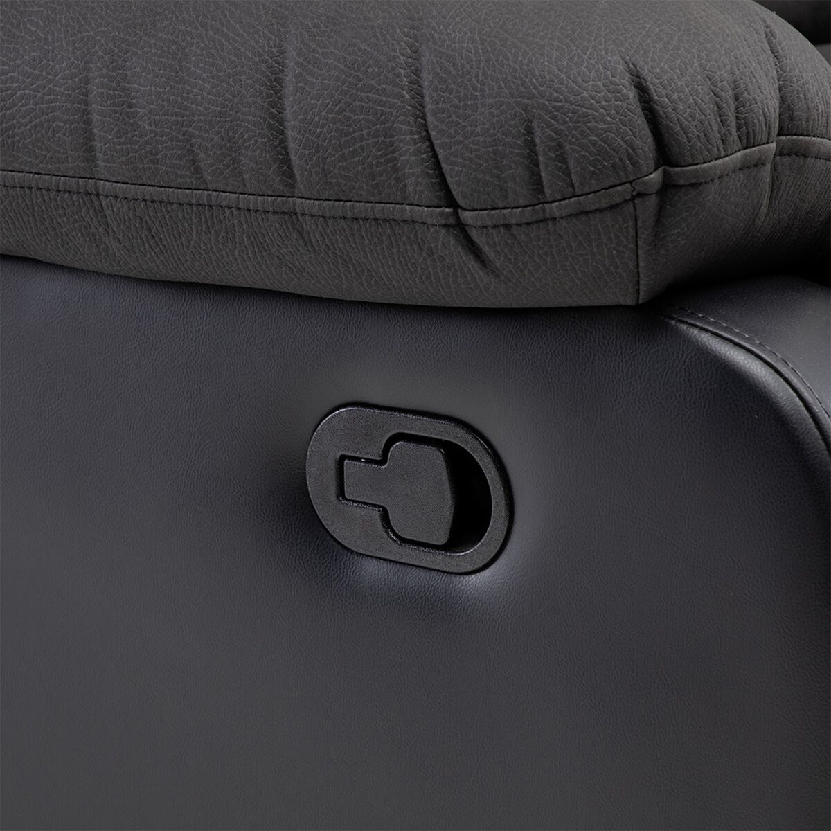 Sofá Daniels 8040SBK 3 Cuerpos Negro