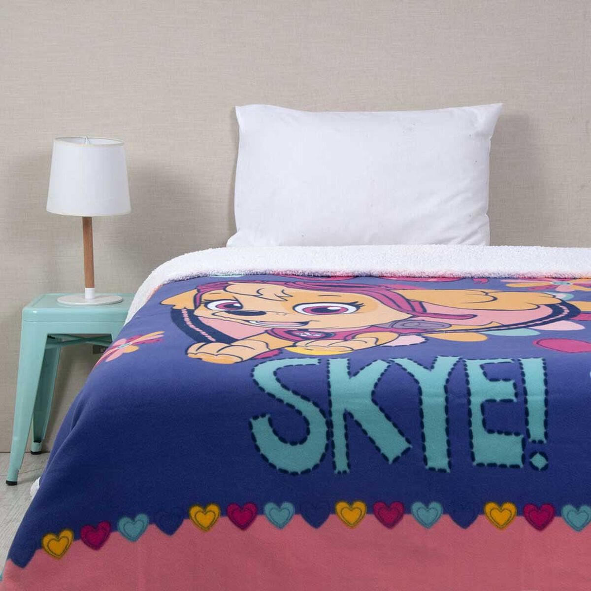 Frazada Poliéster Paw Patrol Skye Niña 150 x 200 cm
