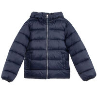 Parka Escolar Unisex Talla 6 y 8 Crescendo Azul