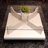 Mesa de Centro Exit Clear Beige
