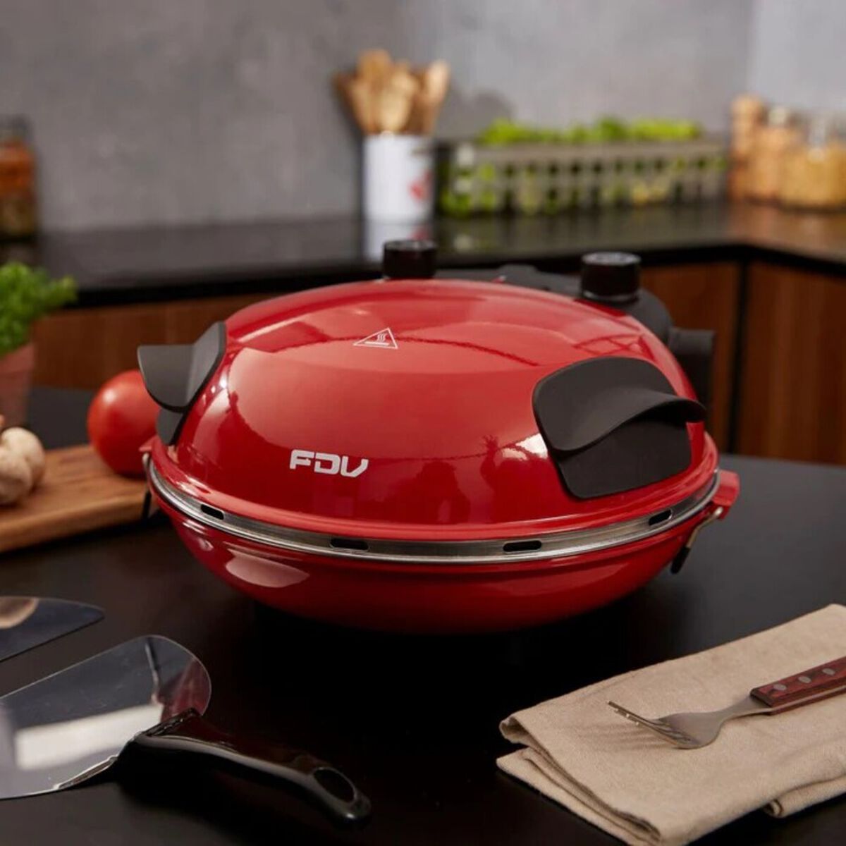 Horno El&eacute;ctrico para Pizza FDV QL33W N&aacute;poles