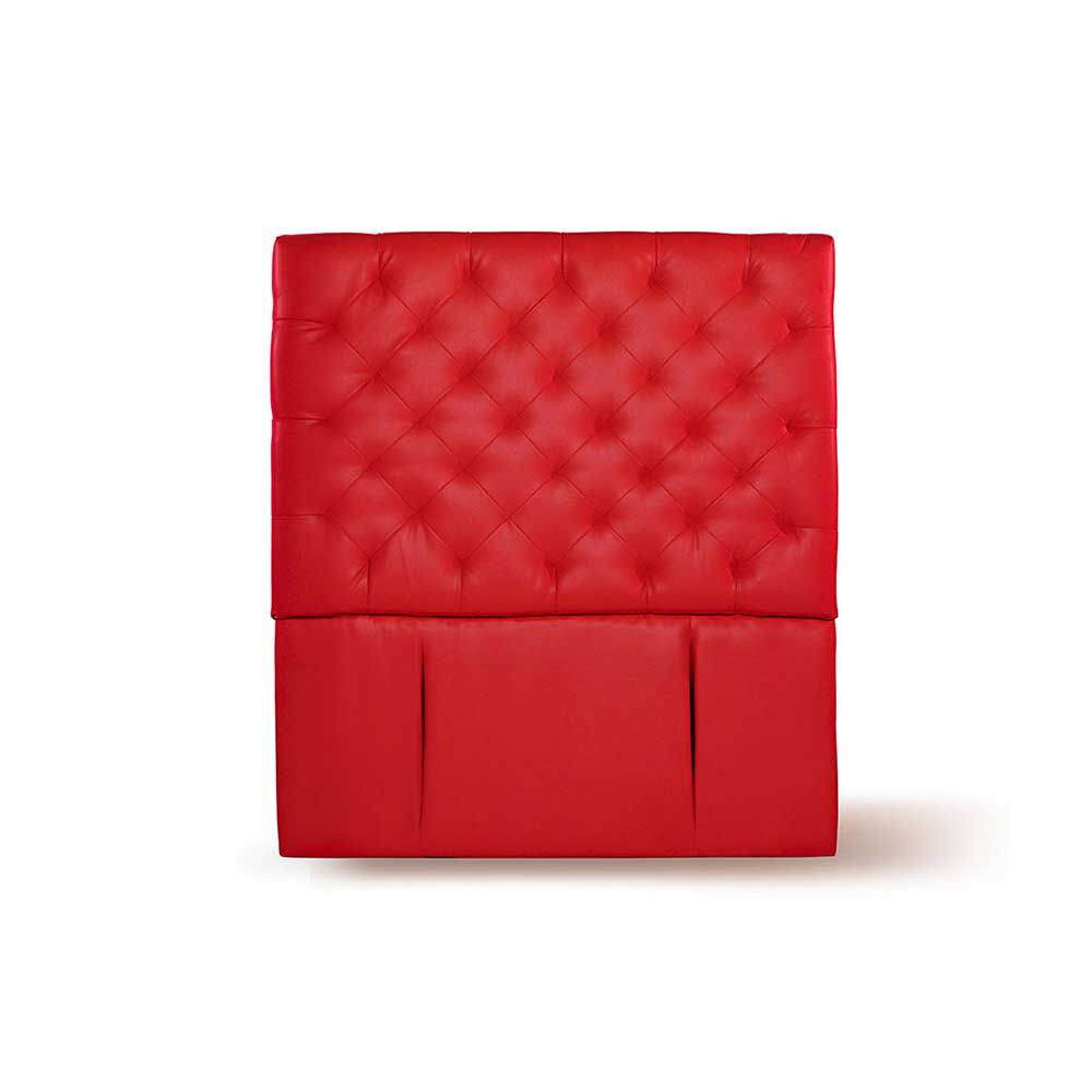 Respaldo Latam Home 1,5 Plazas Brescia PU Rojo